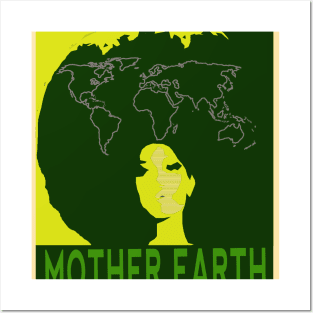 Black Mother Earth Posters and Art